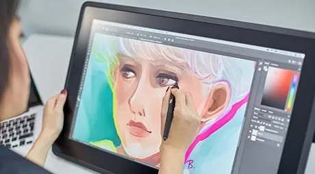 Wacom Cintiq 22 DTK2260K0A Tablette Graphique Ecran