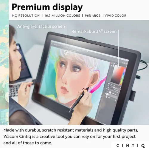 Wacom Cintiq 22 DTK2260K0A Tablette Graphique Ecran