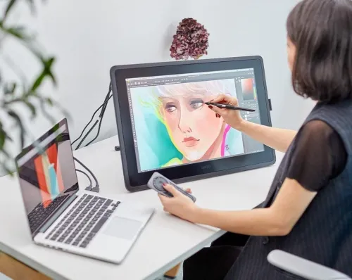 Wacom Cintiq 22 DTK2260K0A Tablette Graphique Ecran
