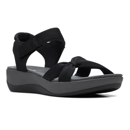 Clarks - Arla Shore Black Textile