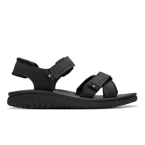 Clarks - Wesley Shore Black Leather
