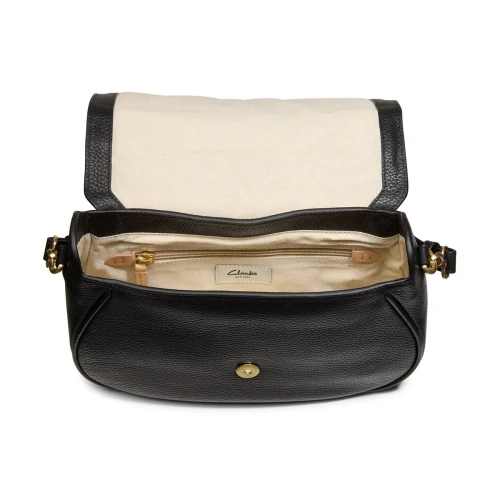 Clarks - Utility Saddle Black Leather