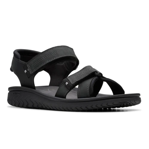 Clarks - Wesley Shore Black Leather