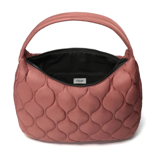 Clarks - Quilted Tote Dusty Rose