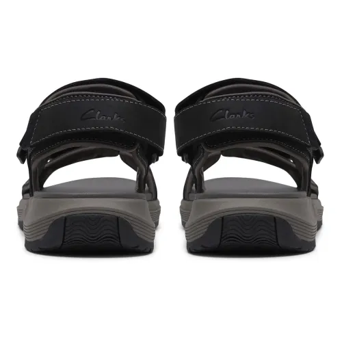 Clarks - Guideview Trek Black Leather