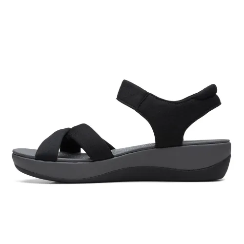 Clarks - Arla Shore Black Textile