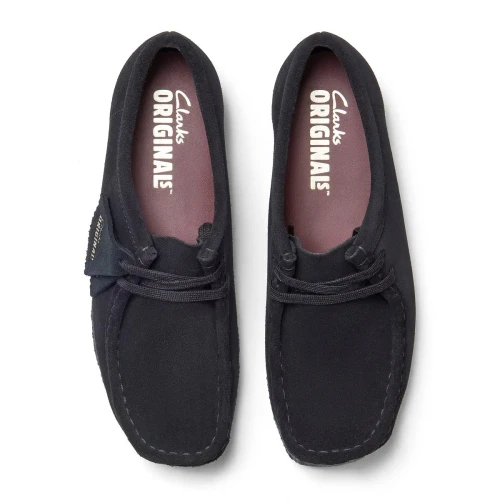 Clarks - Wallabee Black Sde