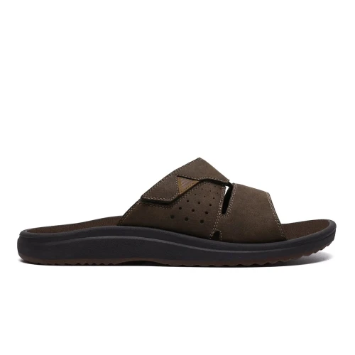 Clarks - Brinkley Slide Dark Brown
