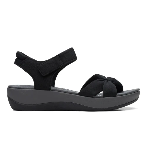 Clarks - Arla Shore Black Textile