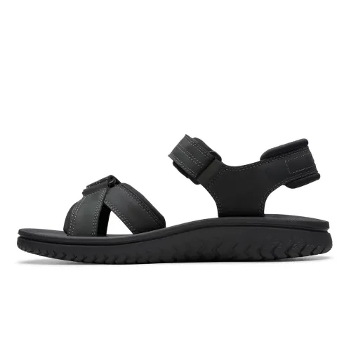 Clarks - Wesley Shore Black Leather