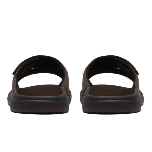 Clarks - Brinkley Slide Dark Brown