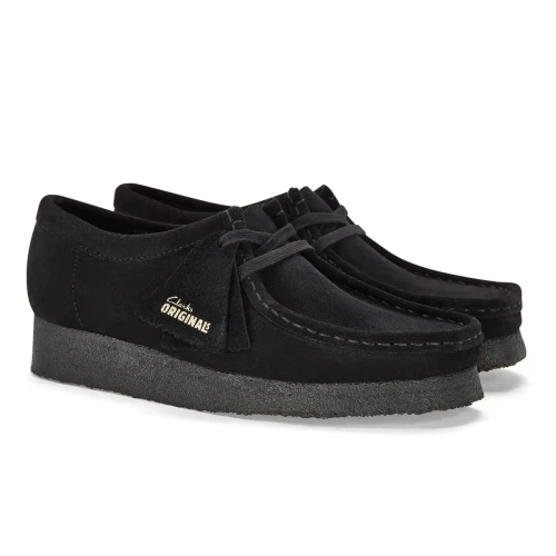 Clarks - Wallabee Black Sde