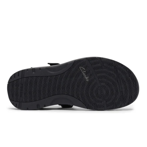 Clarks - Guideview Trek Black Leather