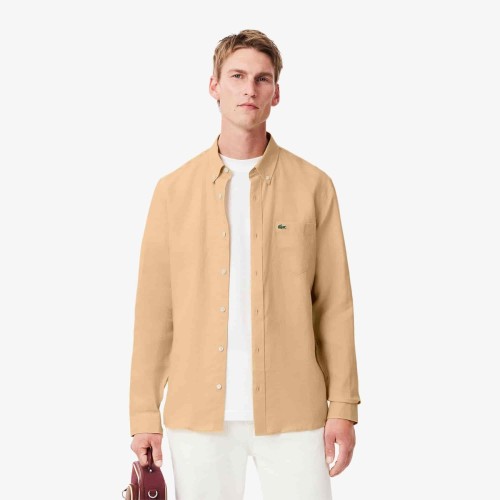 Chemise homme Lacoste en lin