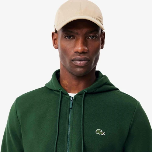 Lacoste Sweatshirt à capuche zippé molleton