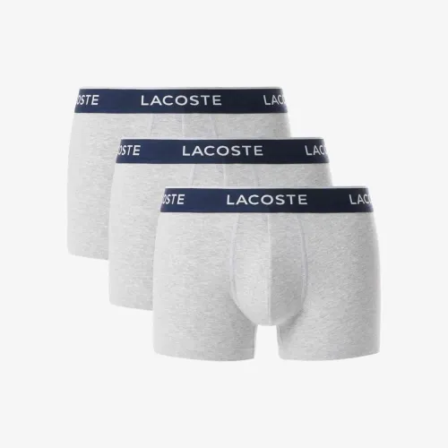 Lacoste Lot de 3 boxers courts casual unis