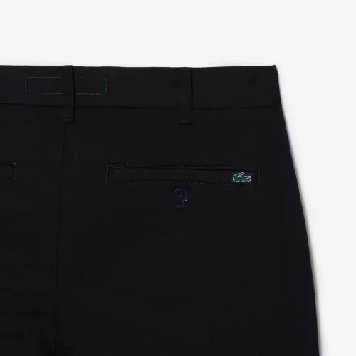 Lacoste Bermuda slim fit uni coton stretch