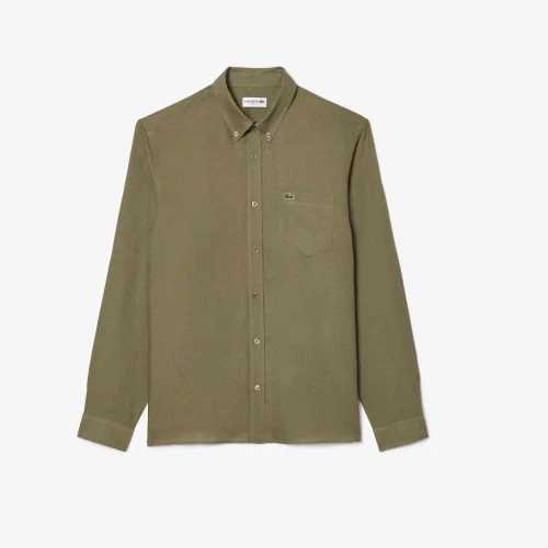 Chemise homme Lacoste en lin