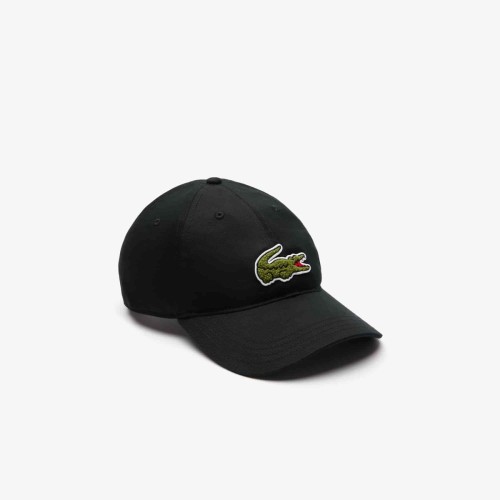 Lacoste Casquette twill de coton badge Crocodile