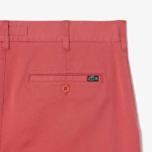 Lacoste Bermuda slim fit uni coton stretch