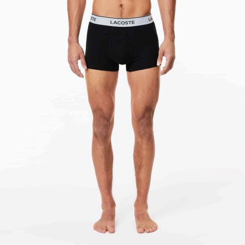 Lot de 3 boxers courts homme Lacoste avec ceintures contrastées