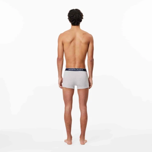 Lacoste Lot de 3 boxers courts casual unis