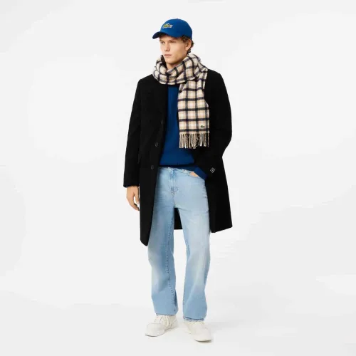 Lacoste Casquette twill de coton badge Crocodile