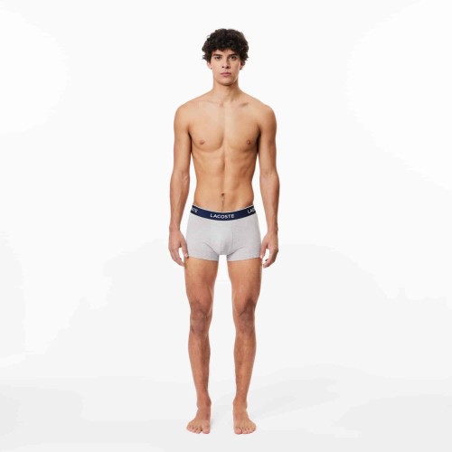 Lacoste Lot de 3 boxers courts casual unis