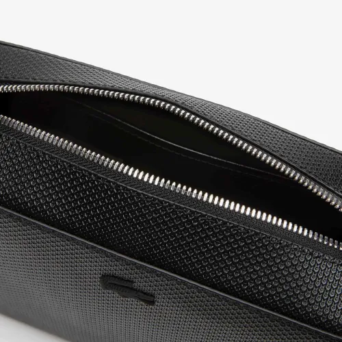 Lacoste Grand sac à bandoulière Chantaco en cuir