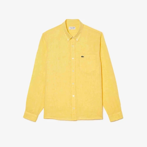 Chemise homme Lacoste en lin