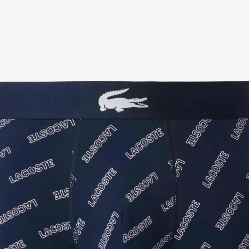 Lacoste Lot de 3 boxers courts coton stretch