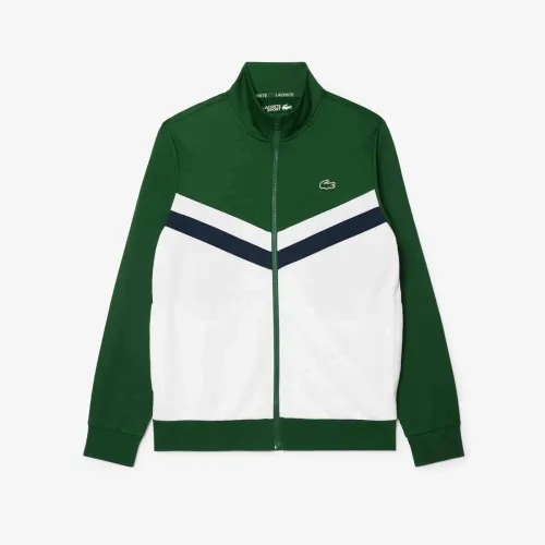 Lacoste Sweatshirt zippé Tennis imprimé