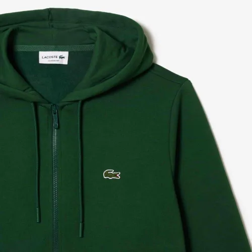 Lacoste Sweatshirt à capuche zippé molleton