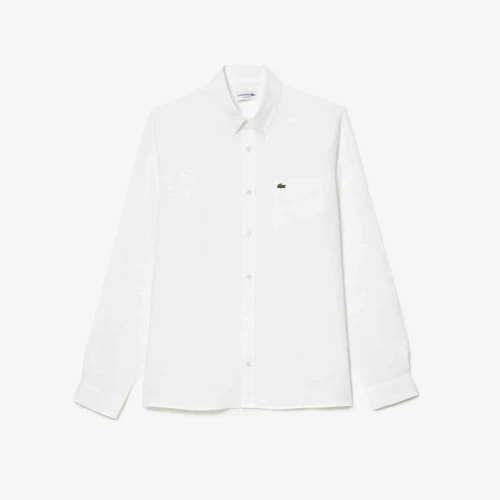 Chemise homme Lacoste en lin