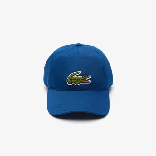 Lacoste Casquette twill de coton badge Crocodile