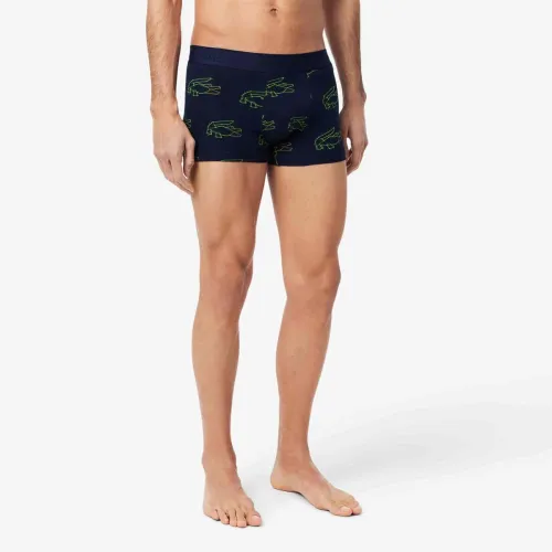 Lacoste Boxer court stretch imprimé crocodile