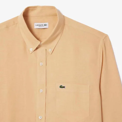 Chemise homme Lacoste en lin