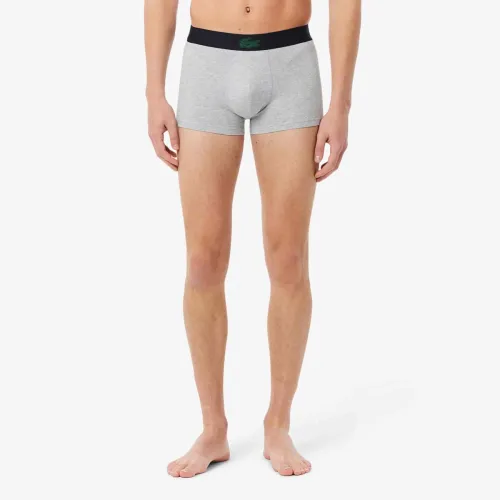 Lacoste Lot de 3 boxers courts imprimé crocodile