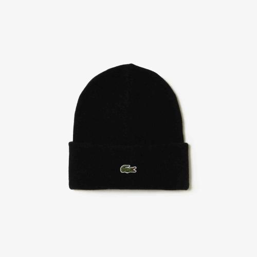 Lacoste Bonnet laine à revers
