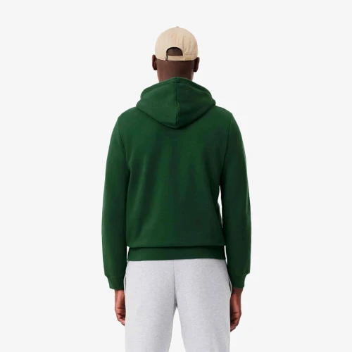 Lacoste Sweatshirt à capuche zippé molleton