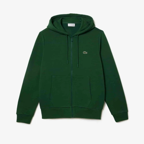 Lacoste Sweatshirt à capuche zippé molleton