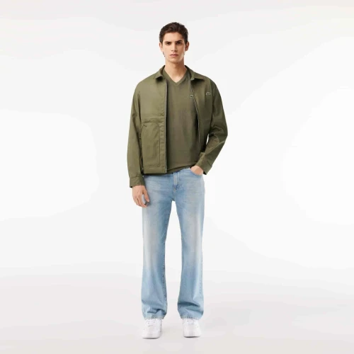 Lacoste T-shirt coton Pima léger col V