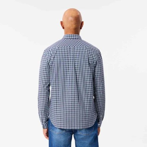 Lacoste Chemise regular fit à carreaux popeline