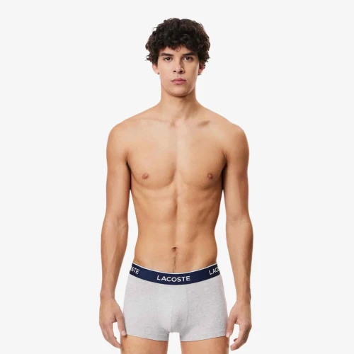 Lacoste Lot de 3 boxers courts casual unis