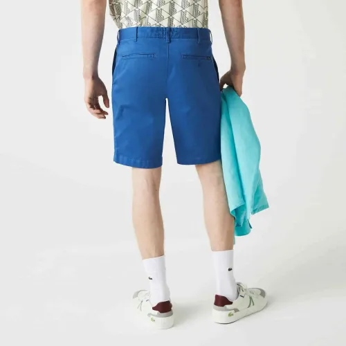 Lacoste Bermuda slim fit uni coton stretch