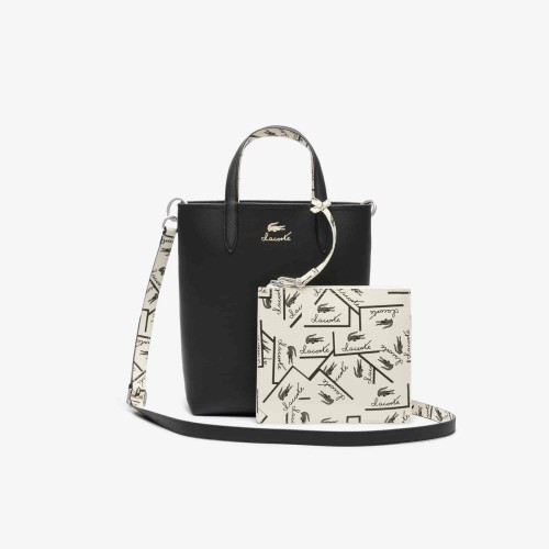Lacoste Sac cabas vertical Anna réversible