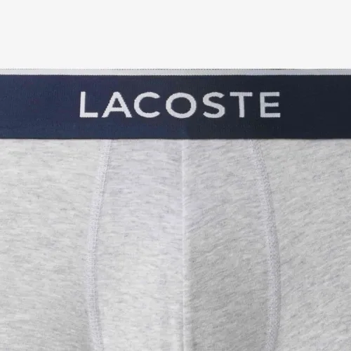 Lacoste Lot de 3 boxers courts casual unis