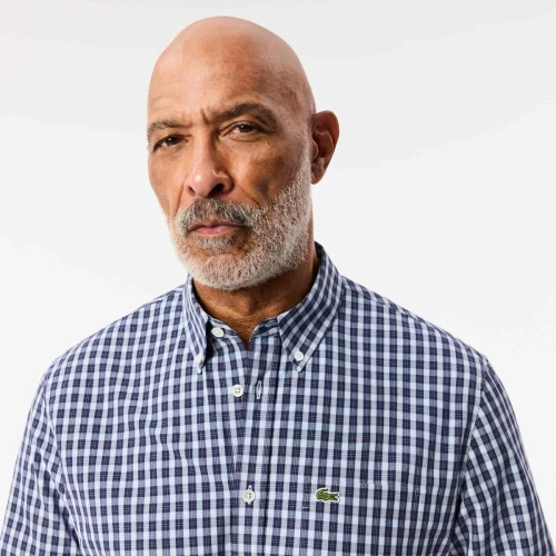 Lacoste Chemise regular fit à carreaux popeline