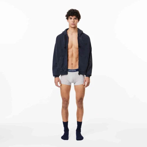 Lacoste Lot de 3 boxers courts casual unis