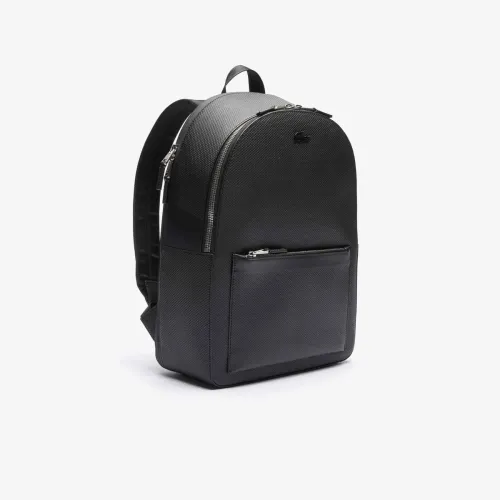 Lacoste Sac à dos Chantaco en cuir piqué